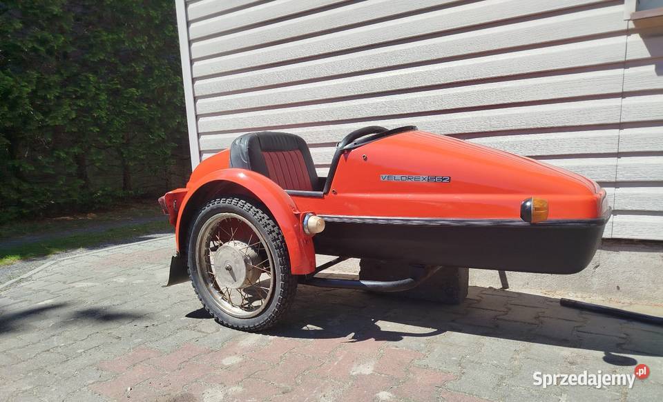 Velorex 562 wózek boczny Jawa 350 634 638 634 Rok produkcji 1982 Radomsko