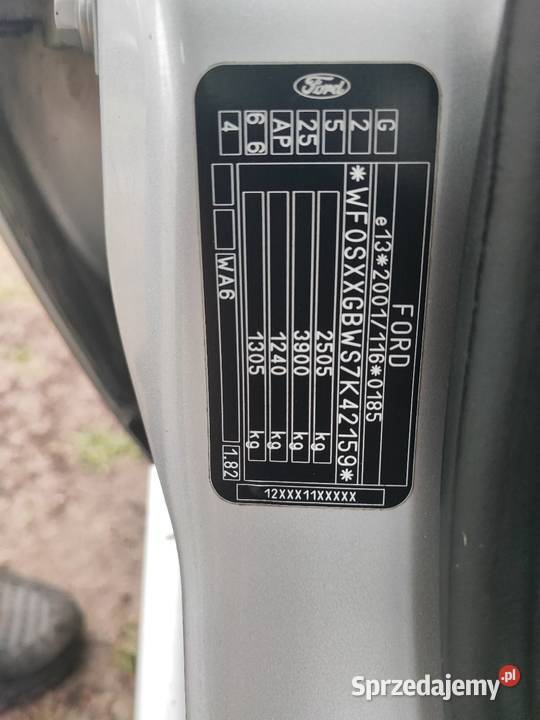 Ford S 18 TDCi do naprawy uszkodzony Kozłówka