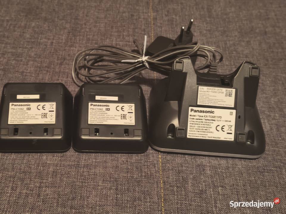 Panasonic zestaw 3 telefonów bezprzewodowych wielkopolskie