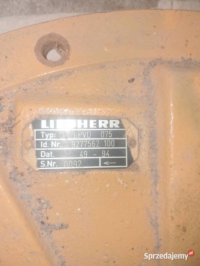 Pompa hydrauliczna liebherr lpvd 075 Tyniec nad Ślęzą