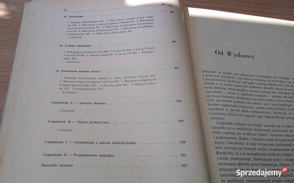 Zarys biofizyki Eugene Ackerman Rok wydania 1968 Książki naukowe i popularnonaukowe Gdańsk