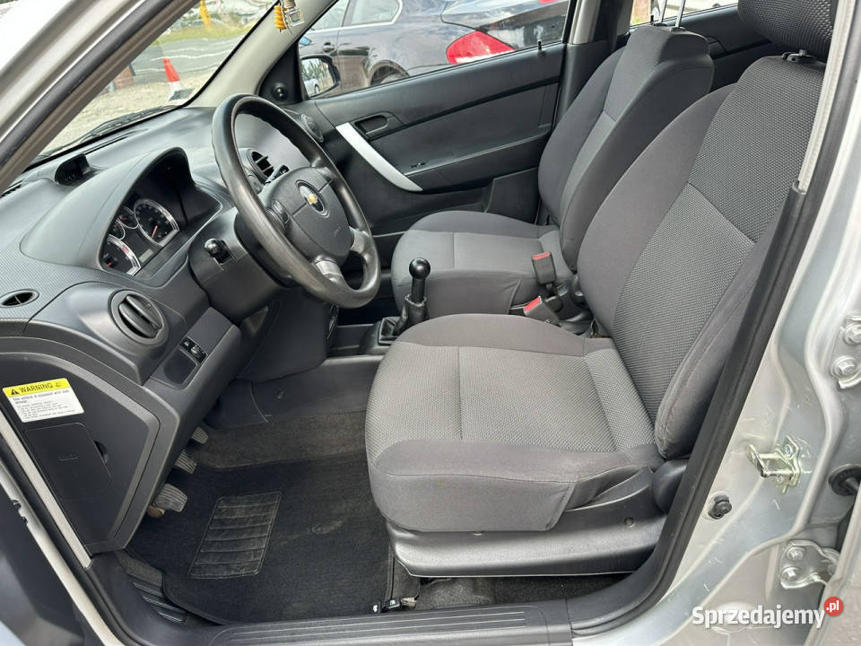 Chevrolet Aveo KlimatyzacjaSalon PolskaII wspomaganie kierownicy Warszawa