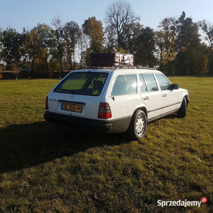 mercedes w 124 300 TD 1988 żółte tablice opolskie Brzeg sprzedam