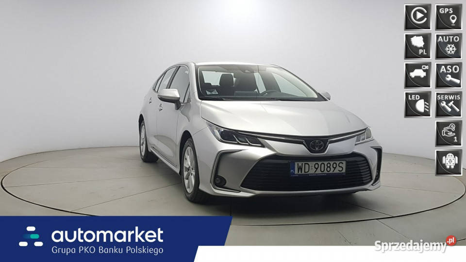 Toyota Corolla 15 Comfort Z polskiego salonu Z srebrny Warszawa