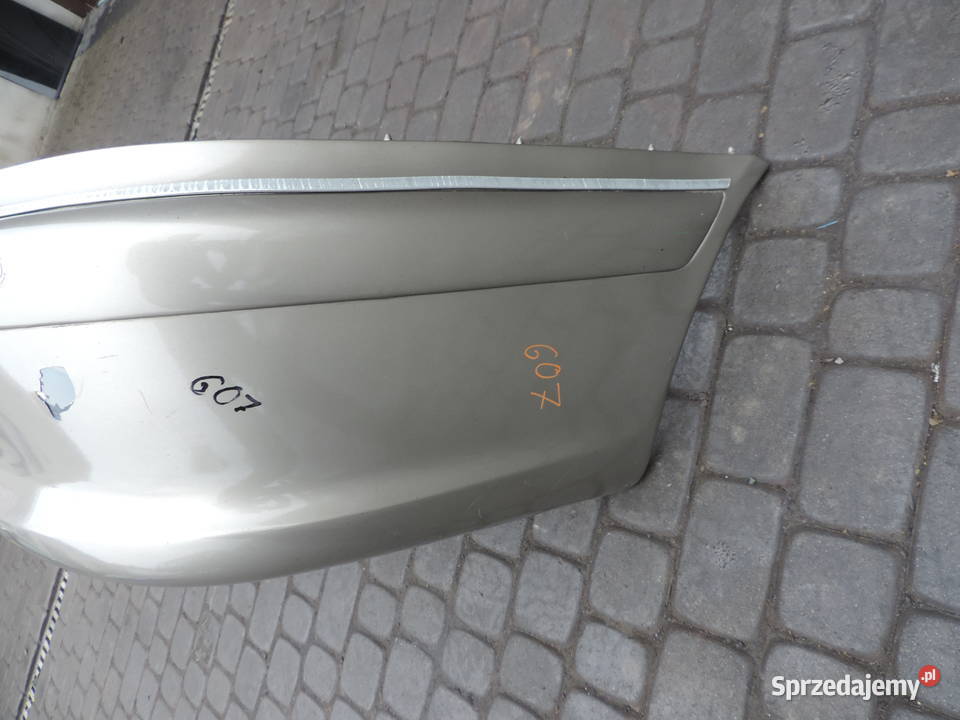 PEUGEOT 607 SEDAN ZDERZAK TYŁ CZUJNIKI Nowy Sącz sprzedam