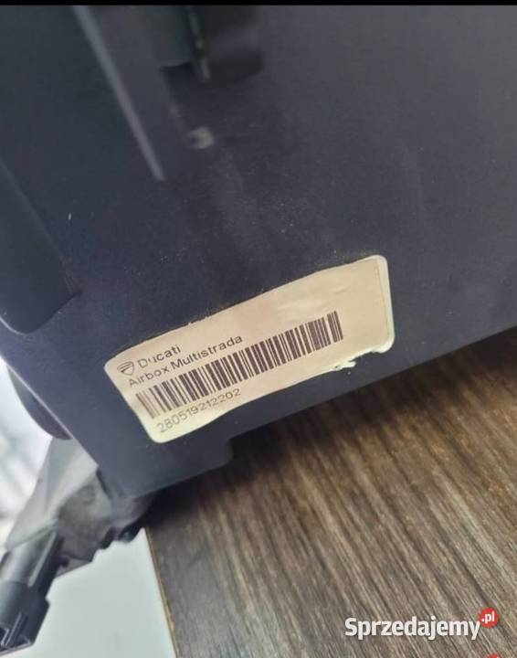 DUCATI MULTISTRADA 950 AIRBOX WLOT POWIETRZA Układ chłodzenia