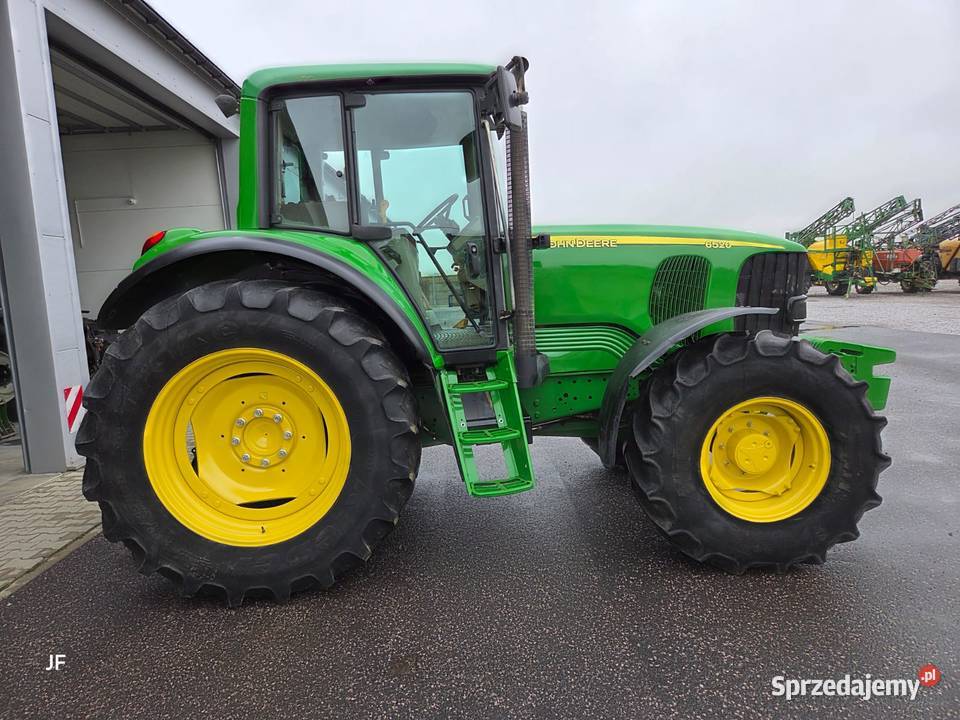 John Deere 6520 obciążniki TLS zwykła pompa bez Gąsewo