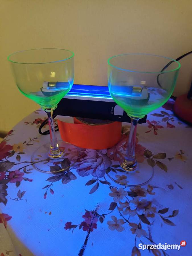 Dwa kieliszki uranowe sztuka 100 Bielsko-Biała