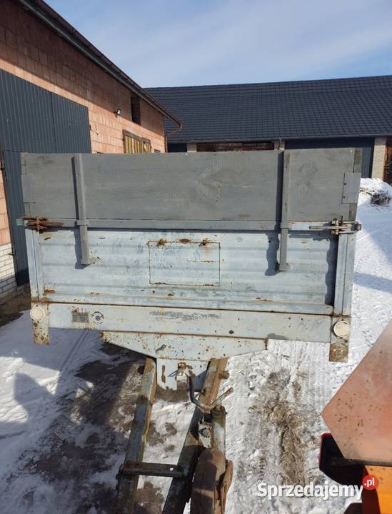 Dwukółka do ciągnika klatka przyczepka przyczepa lubelskie Biłgoraj
