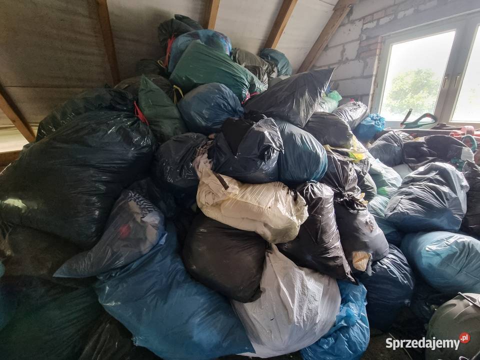 Ubrania na kilogramy hurt Witnica sprzedam