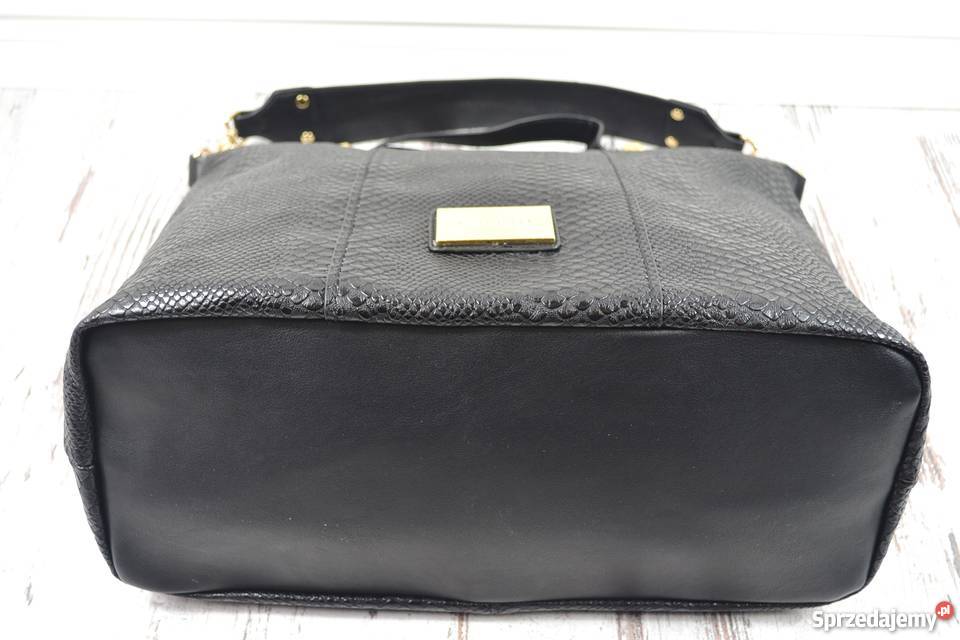 Torbatorebkaduży worek Monnari skóra węża 50 śląskie Częstochowa