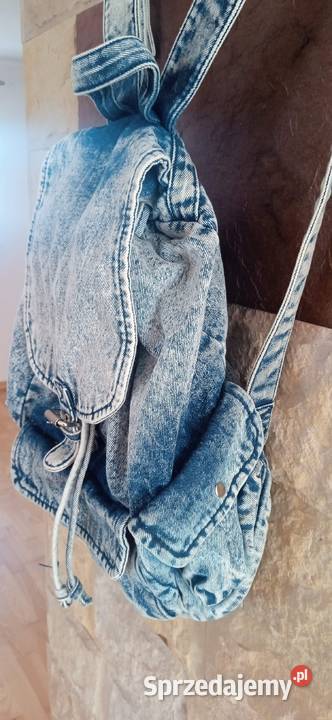 Plecak jeansowy marmurkowykolor Jasieniec sprzedam