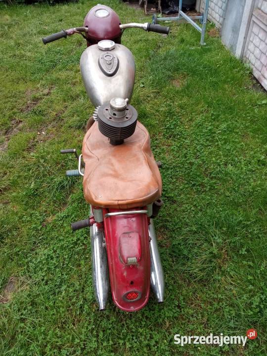 Jawa 250353 kivaczka z 1957 roku Rok produkcji 1957 łódzkie