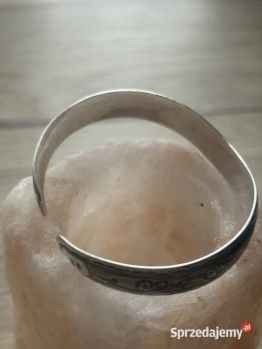 Vintage rosyjska bransoletka srebro 875 NIELLO sprzedam