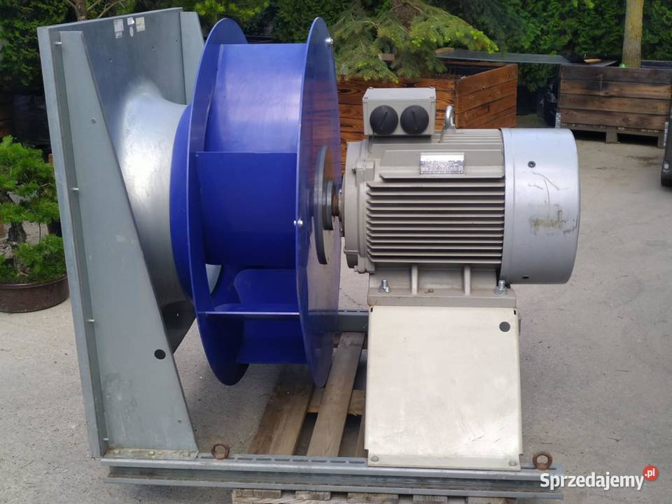 Nowy wentylator silnik 37kw Siehl Abegg wyciąg Skierniewice sprzedam