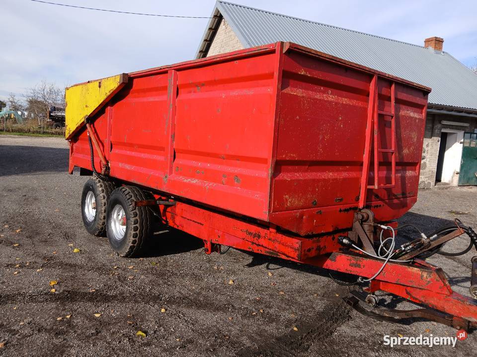 Przyczepa wywrotka 10 ton tandem Ryki