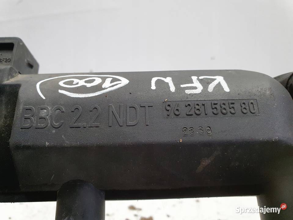 CEWKA ZAPŁONOWA Peugeot 206 14 8V 9628158580 Rudka