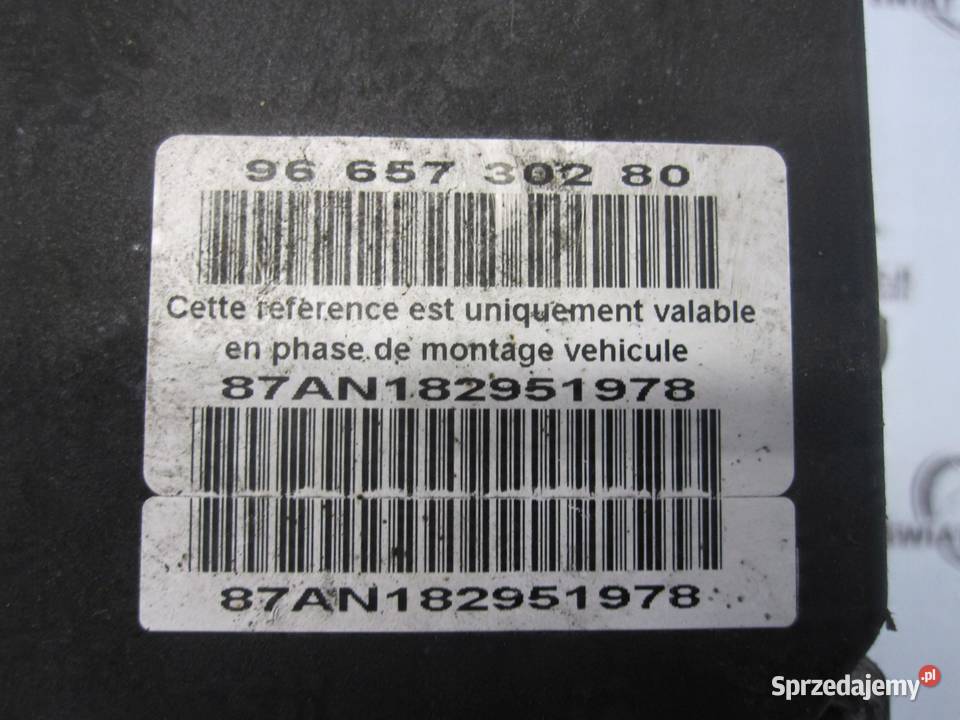 CITROEN C5 II 08r pompa ABS 9665730280