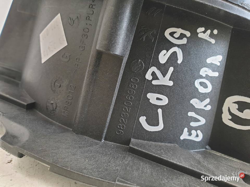Opel Corsa F GŁOŚNIK DRZWI lewy przód 9823206980 Sprzęt audio fabryczny