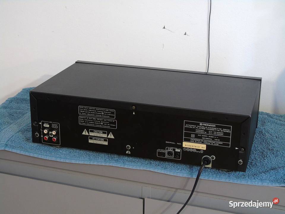 Magnetofon Pioneer CTW420 sprawny i ładny Jasło