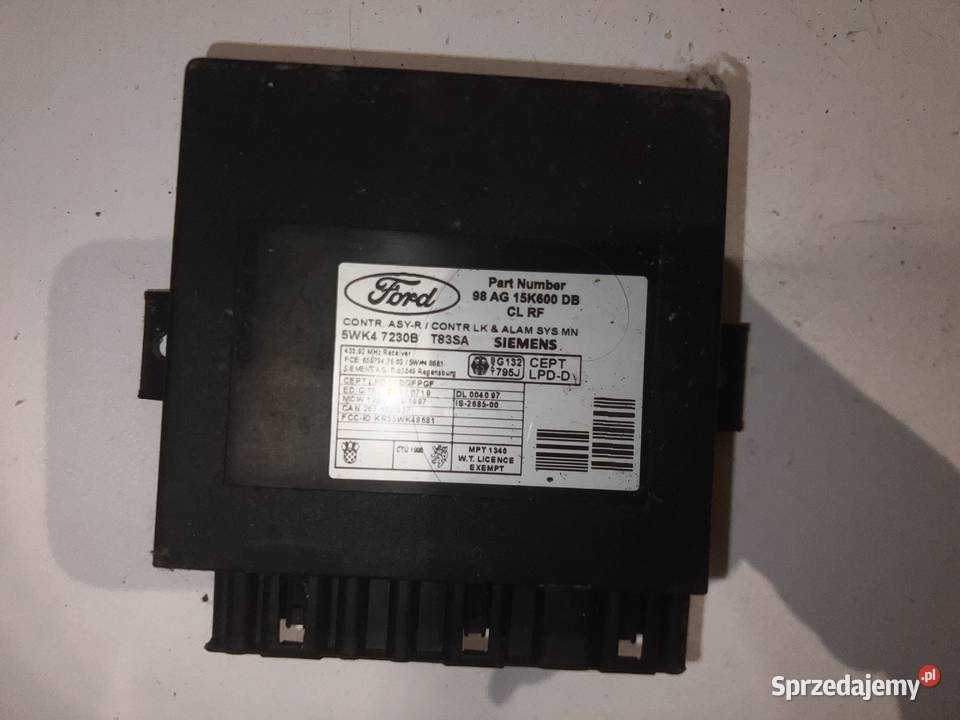 Moduł komfortu Ford Focus MK1 Pozostałe Ostrów Wielkopolski
