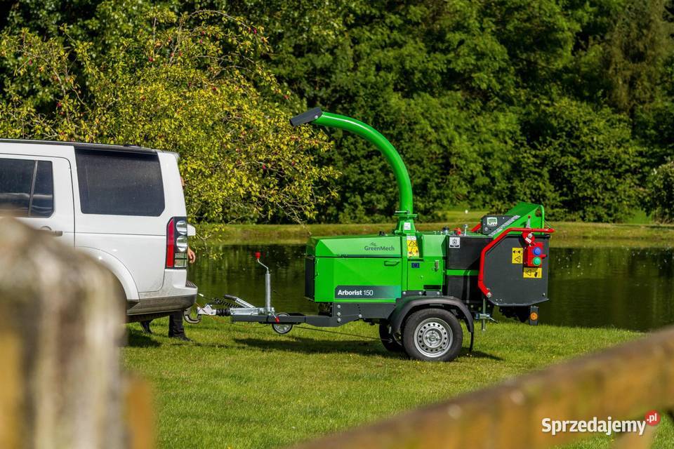 Rębak spalinowy tarczowy Arborist 150 GreenMech nieuszkodzony podkarpackie Tajęcina sprzedam