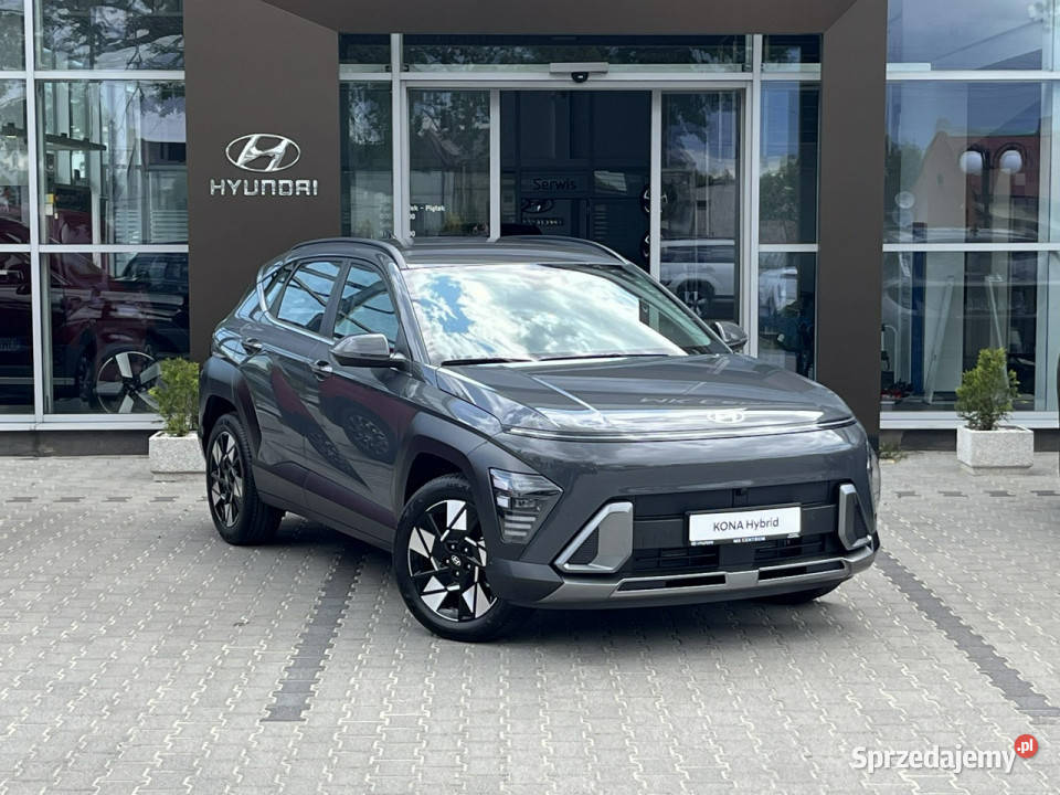 Hyundai Kona 16GDi HEV 129 6DCT Hybrid Executive światła przeciwmgielne Piotrków Trybunalski sprzedam