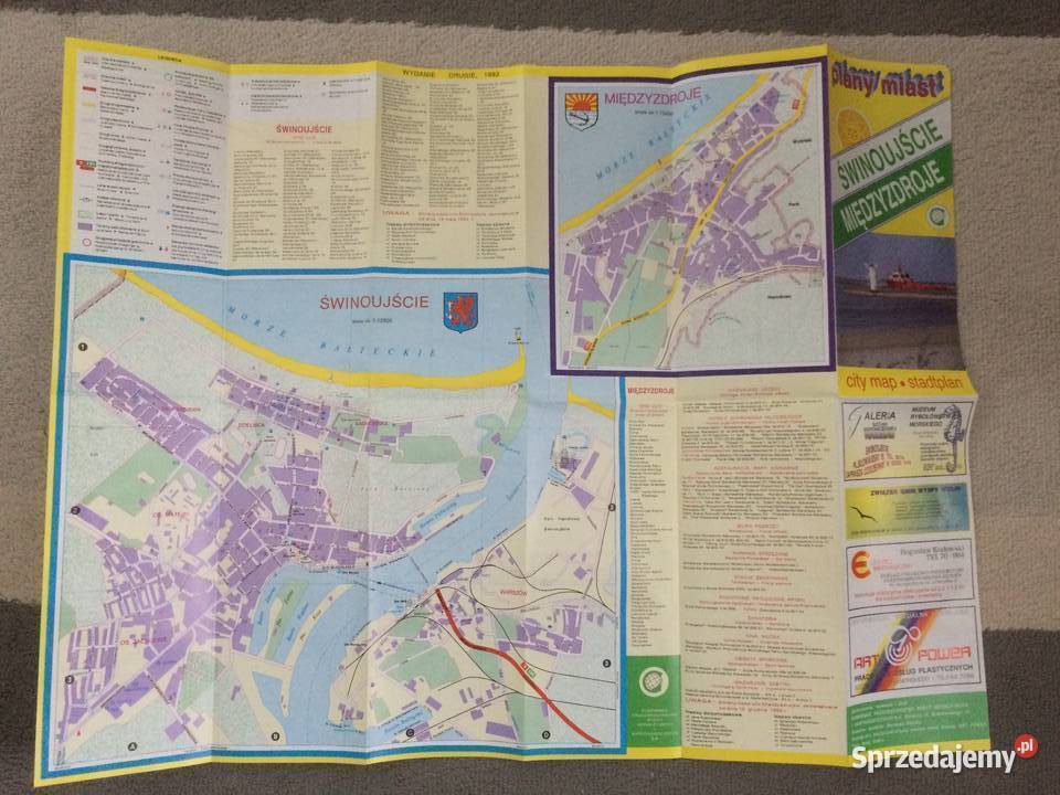 769 Świnoujście Międzyzdroje Plany Miast Szczecin