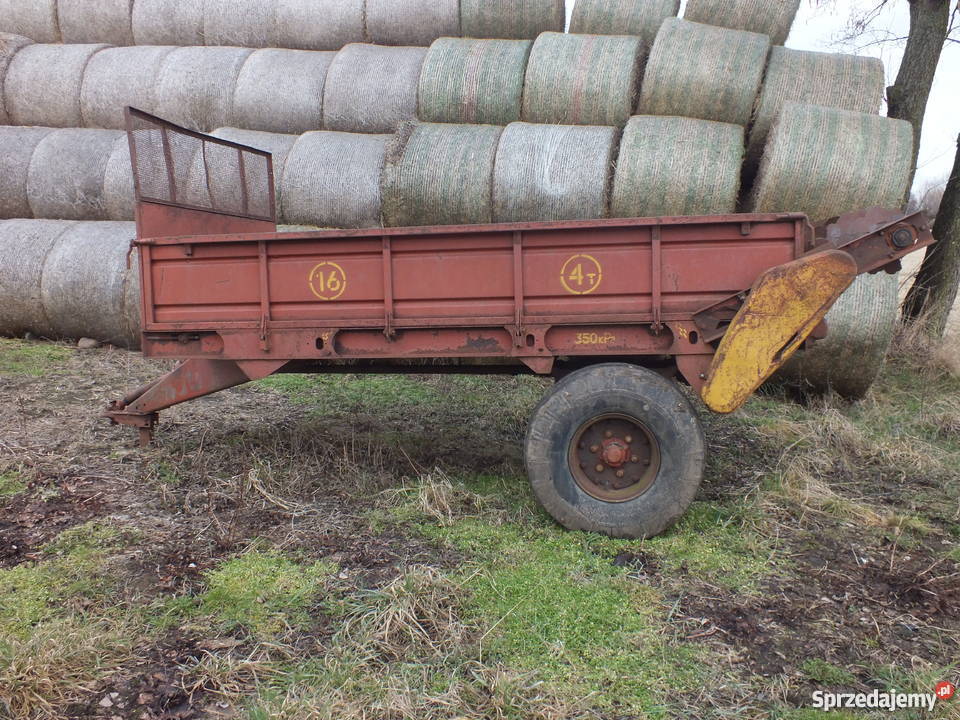 Przyczepa 35 4 tony sztywna Kostrzyn