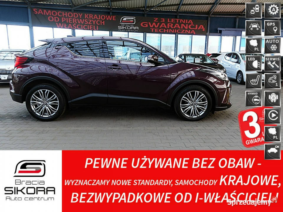 Toyota CHR EXECUTIVE LedACCSkóraNaviPodgrz KIER wielofunkcyjna kierownica