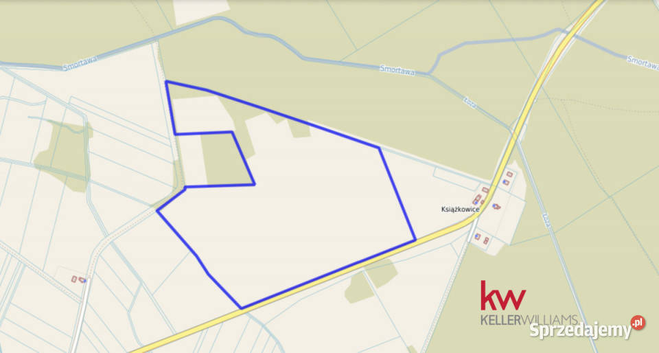 sprzedaży gruntu 225700m2 Rogalice 225700m2 opolskie