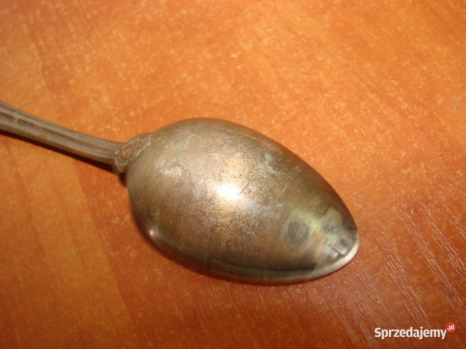 łyżeczka do cukru sygnowany plater