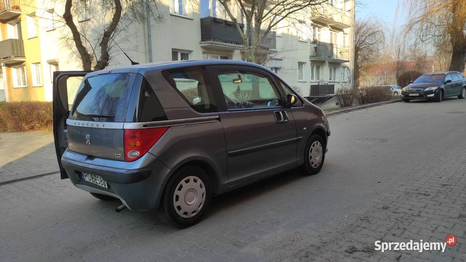 Peugeot 1007 2007 14 benzyna clima poduszka powietrzna Chodzież