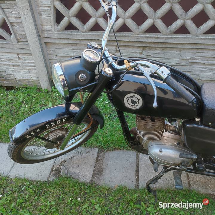 Motocykl WSK M06 B3 z października 1985 100 Łazy sprzedam