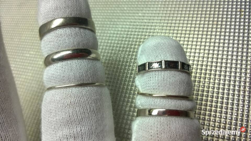 pierścionki 6 SREBRO 925 0124 Warszawa