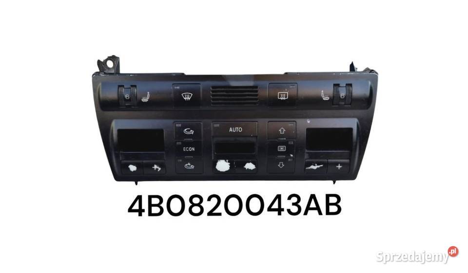 PANEL NAWIEWU KLIMATYZACJI AUDI A6 C5 Działoszyce sprzedam