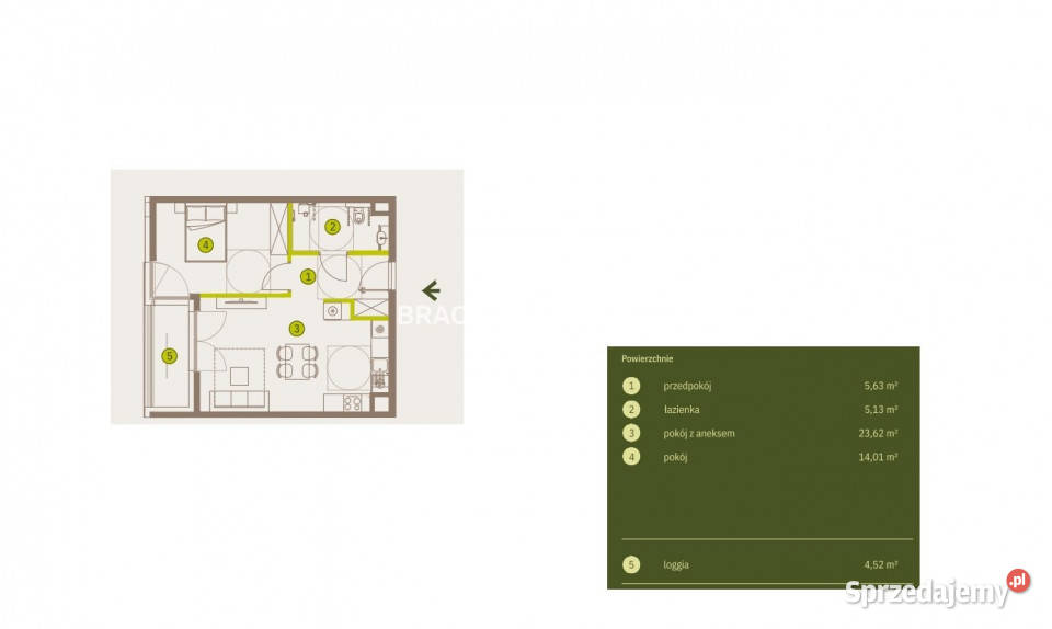 sprzedaży mieszkania Kraków 4839 metrów Sprzedaż sprzedam