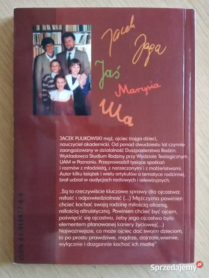być ojcem Jacek Pulikowski książka Dąbrowa Górnicza
