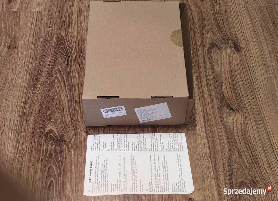 Koszyk na drewno 57 l nowy zwrocie DPD Ogrzewanie Inczew