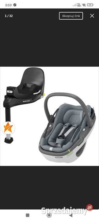 Fotelik samochodowy Puńsk sprzedam