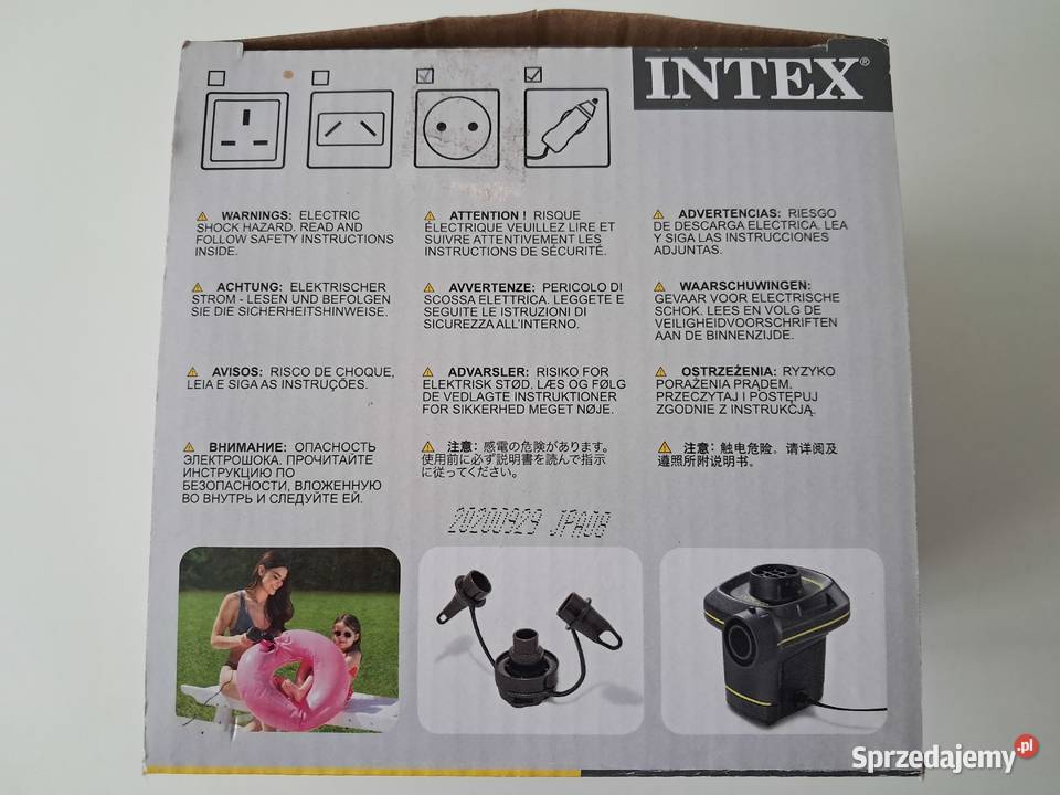 Pompka elektryczna INTEX do sprzedania