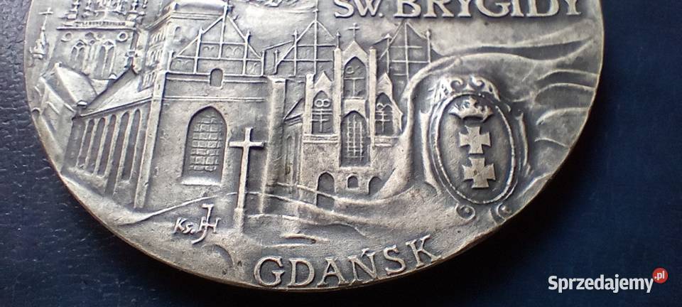 Stare monety Medal 600 Lecie Koronacji Brygidy podkarpackie Lesko