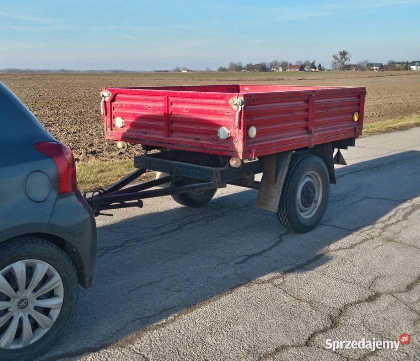 Przyczepka samochodowa lekka zarejestrowana Łęczna