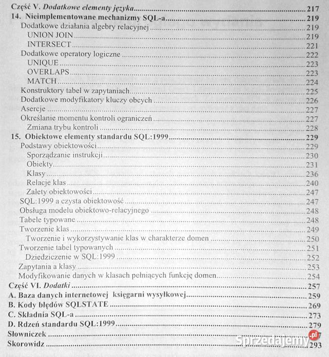 SQL każdego Jan J Harrington Chełm