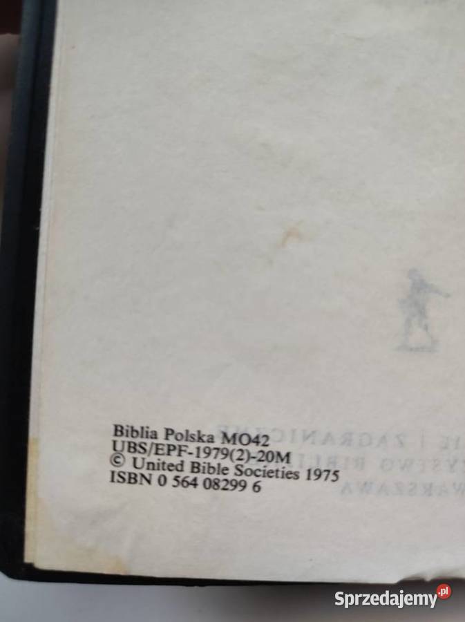 1975 Biblia Warszawska to jest Pismo Święte ISBN 9788378819134 Kielce
