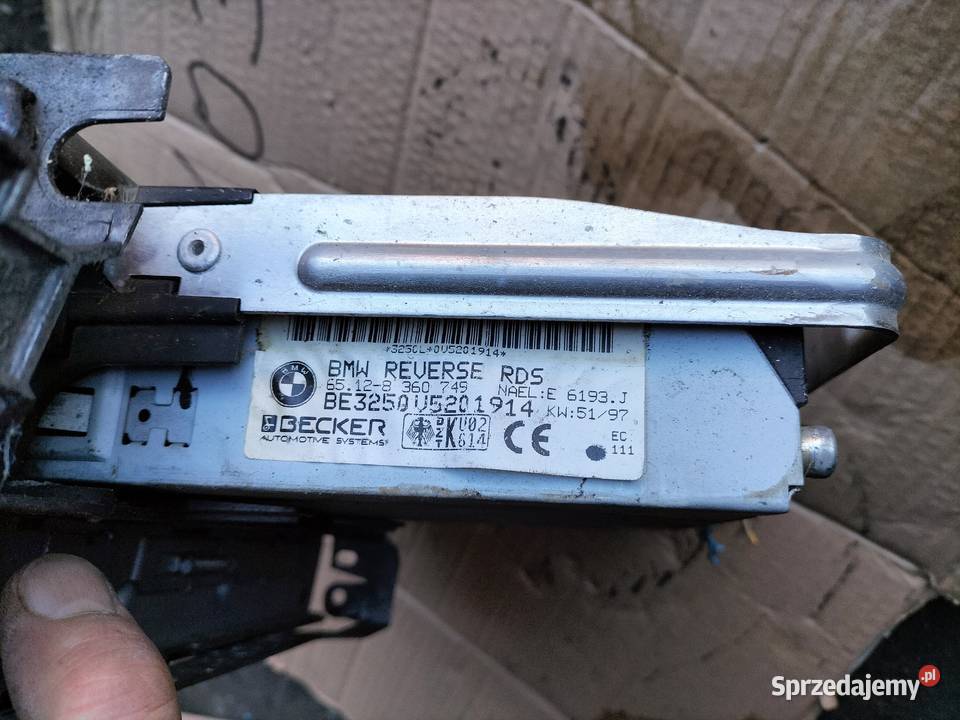 Konsola środkowa Radio BMW 5 E39 514581841599