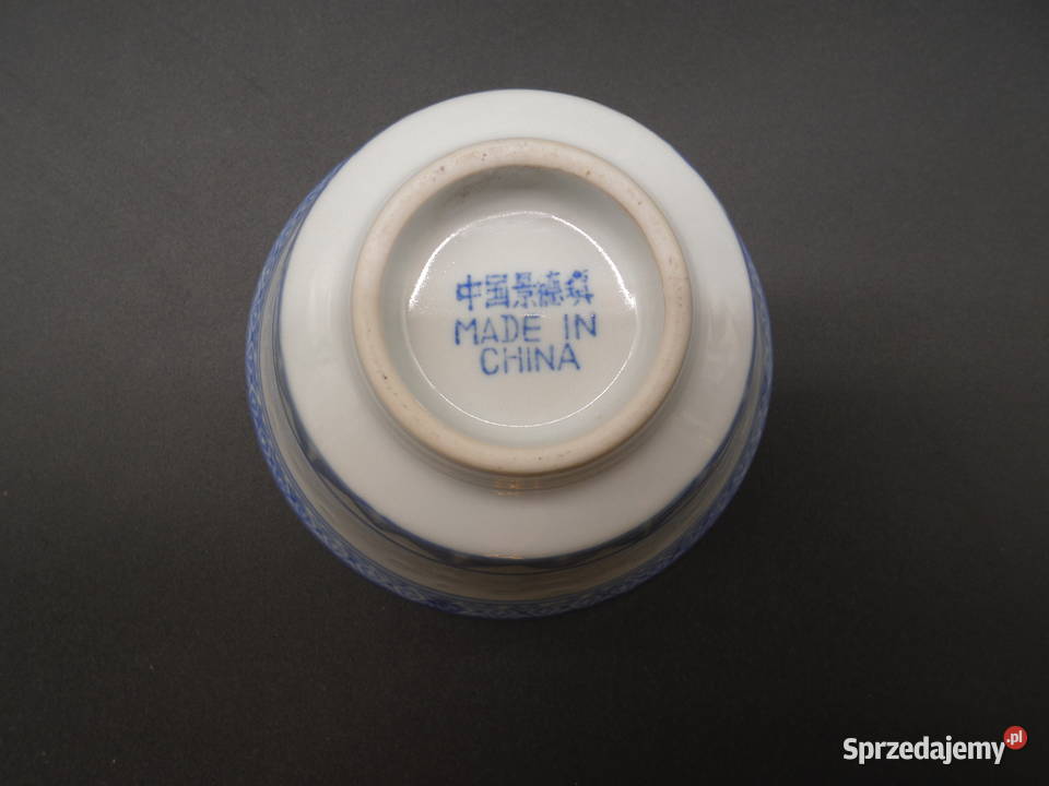 Chińska porcelanowa miseczka porcelana ryżowa Porcelana i szkło
