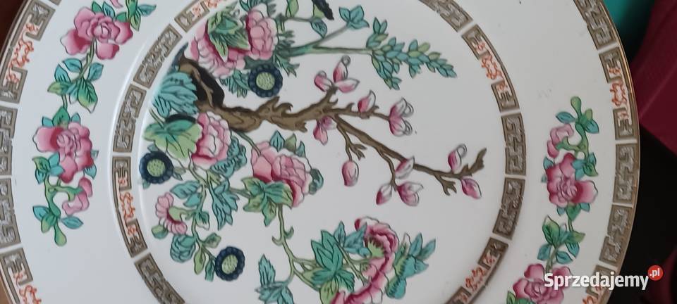 6 wzór Indian Tree talerze porcelana 20 sredn inny kolor Poznań