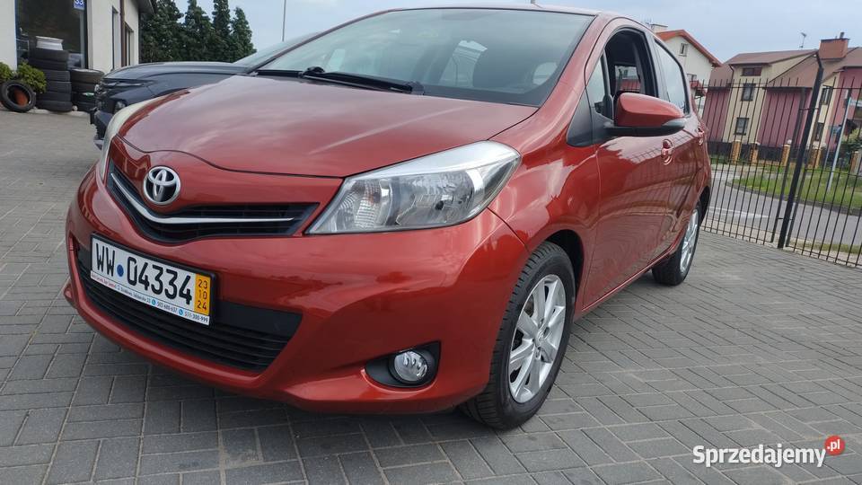 TOYOTA YARIS III 10 klimatyzacja ładna zadbana benzyna Działdowo