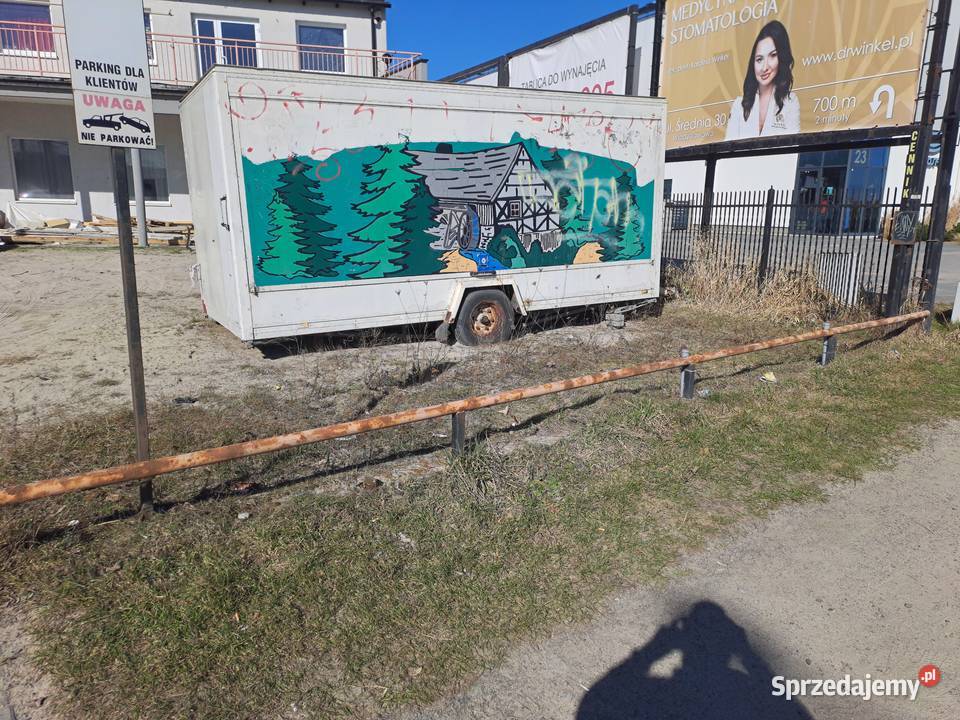 Przyczepa gastronomiczna 460 x 2 m Władysławowo